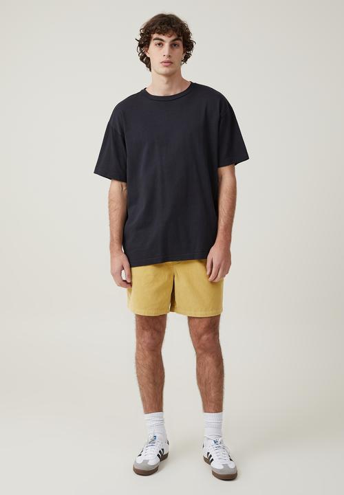 Cotton On - Easy short - gold cord 