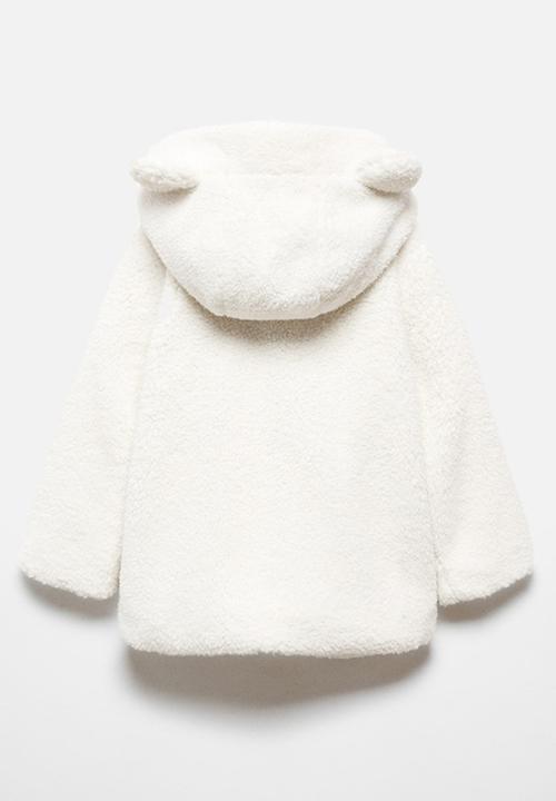MANGO - Coat bear5 - natural
