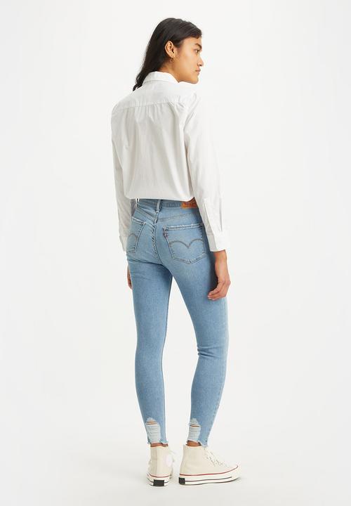 Levi’s® - 720 hirise superskinny z frozen solid - light indigo