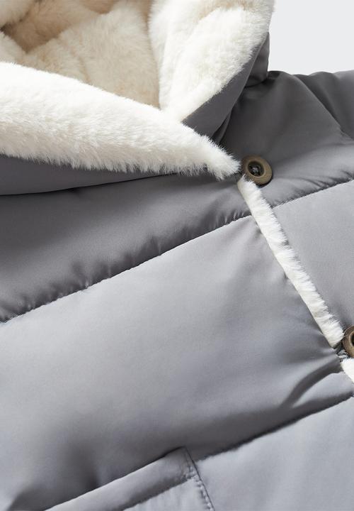 MANGO - Anorak copito - charcoal