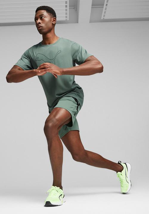 PUMA - Performance cat tee m - green