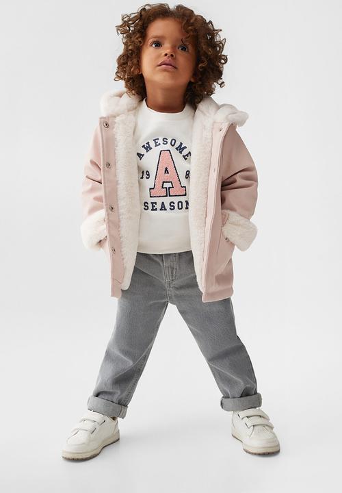 MANGO - Coat snowb5 - light pink