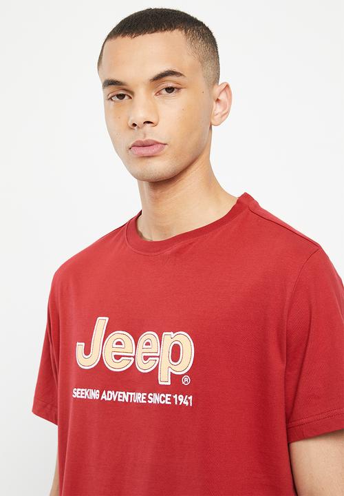 JEEP - Core logo tee - red