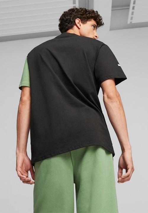 PUMA - Amg statement tee - green & black