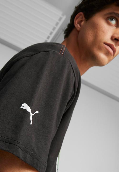 PUMA - Amg statement tee - green & black