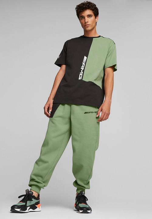 PUMA - Amg statement tee - green & black