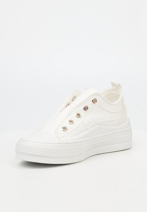 Butterfly Feet - Wave4 platform sneaker - white
