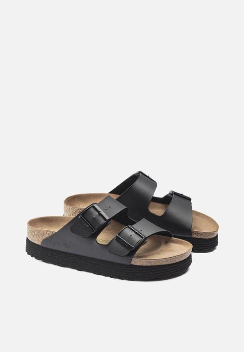 Birkenstock - Arizona grooved narrow - black