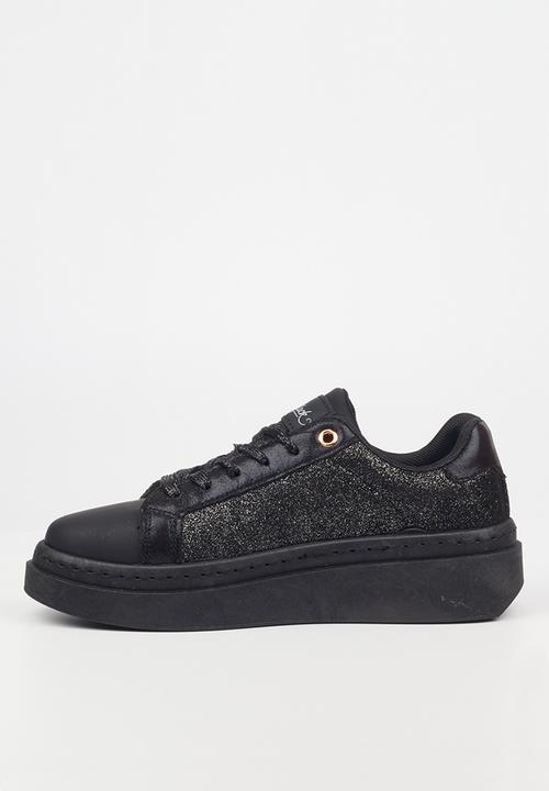 Miss Black - Zora2 platform sneaker - black combo