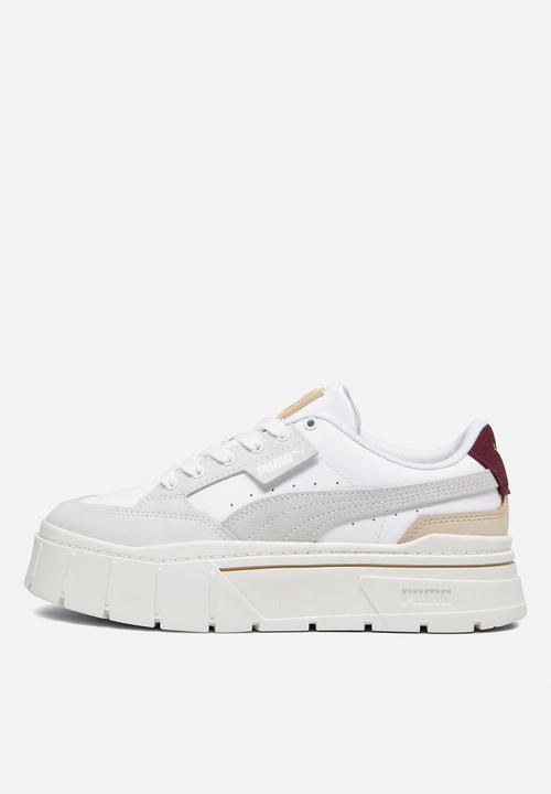 PUMA - Mayze stack luxe wns - puma white-warm white-dark jasper