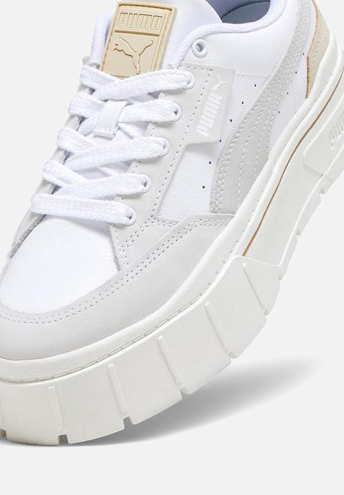 PUMA - Mayze stack luxe wns - puma white-warm white-dark jasper