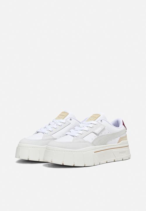 PUMA - Mayze stack luxe wns - puma white-warm white-dark jasper