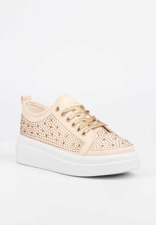Miss Black - Zora3 platform sneaker - neutral