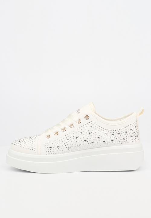 Miss Black - Zora3 platform sneaker - white