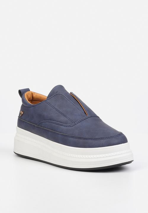 Butterfly Feet - Senhora2 platform sneaker - navy