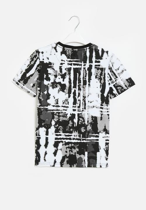 SOVIET - Boys fashion tee - charcoal