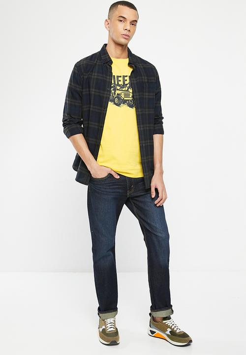 JEEP - Fashion graphics tee - gold