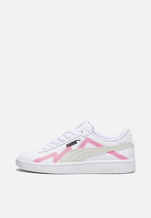 PUMA - PUMA white - sedate gray-fire orchid-PUMA black