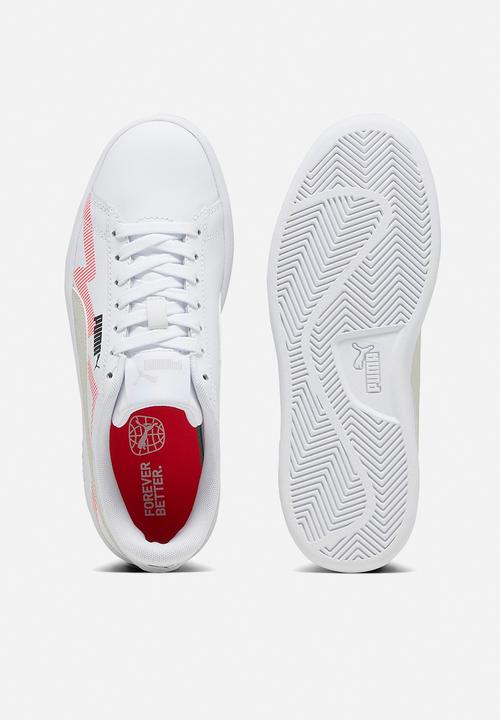 PUMA - PUMA white - sedate gray-fire orchid-PUMA black