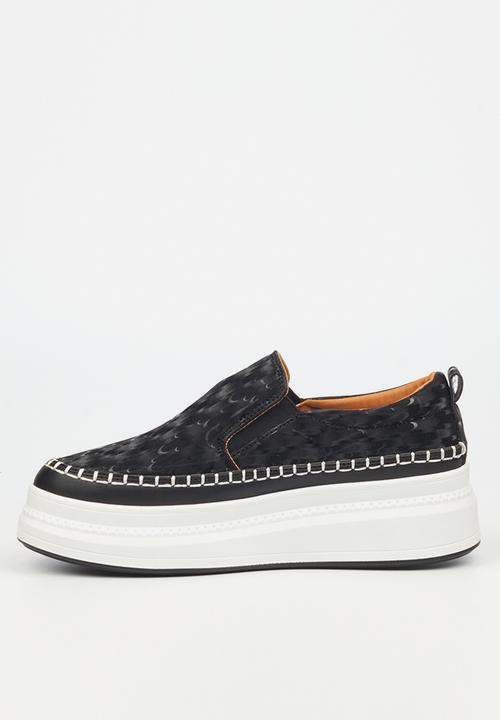 Butterfly Feet - Senhora11 platform sneaker - black