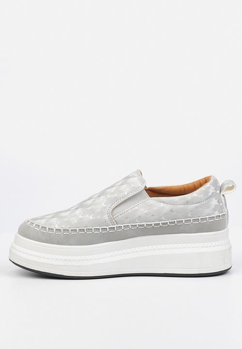 Butterfly Feet - Senhora11 platform sneaker - grey