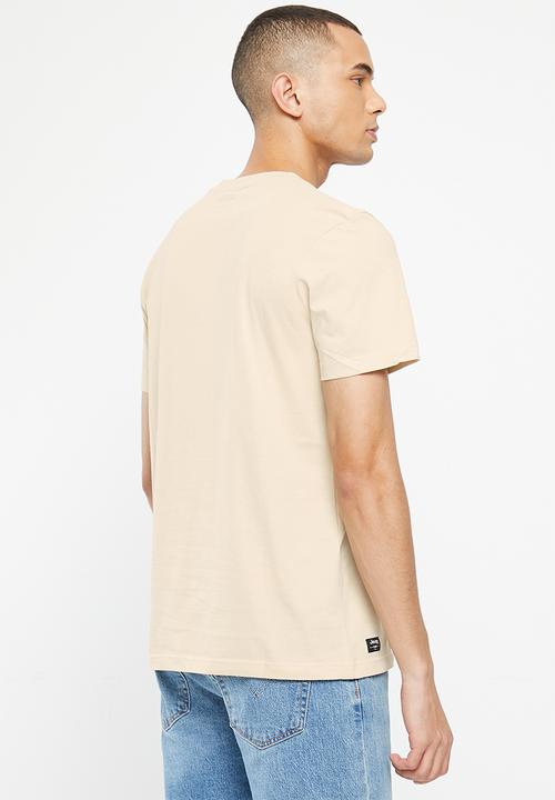 JEEP - Fash logo tees - stone - jeep
