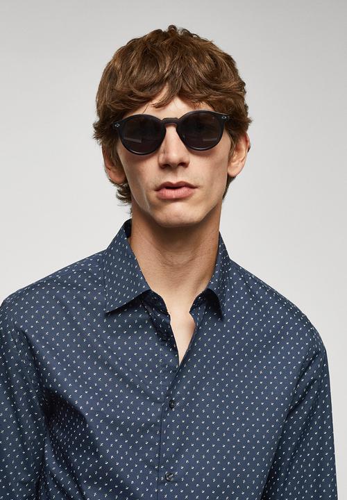 MANGO - Shirt arlos - navy