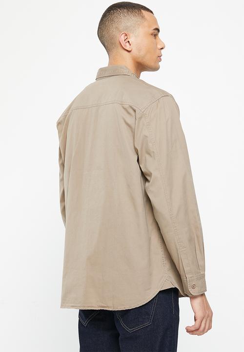 JEEP - Long sleeve workshirt - brown