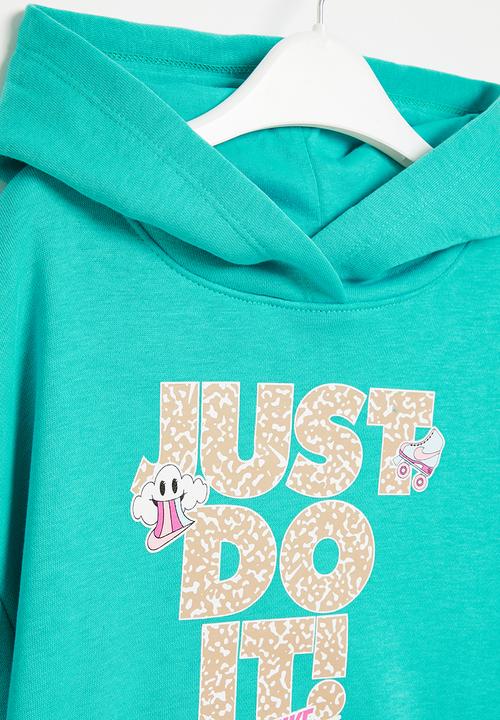 Nike - Nike notebook pullover hoodie - clear jade 