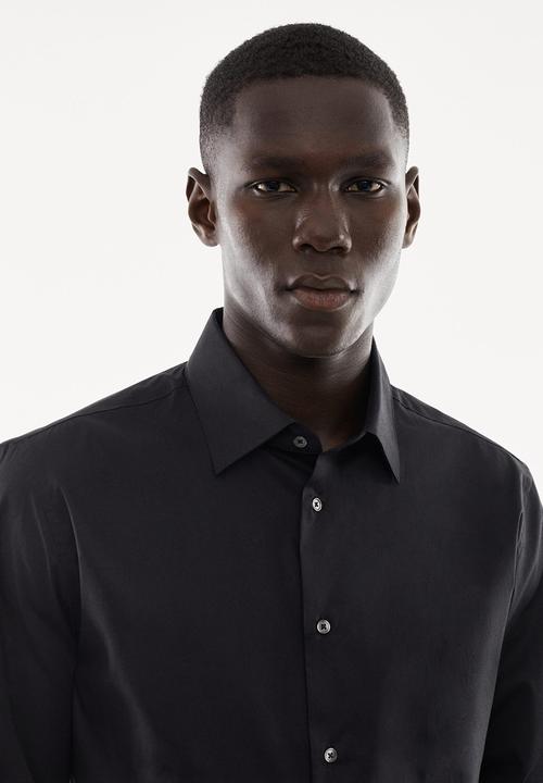 MANGO - Shirt play - black