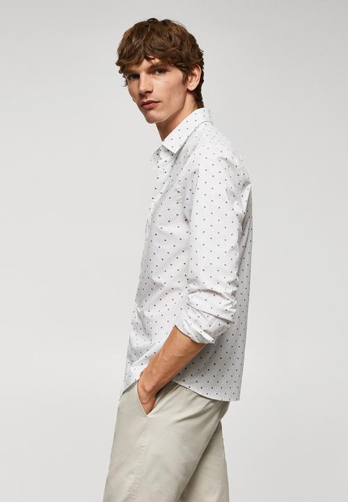 MANGO - Shirt arles - white