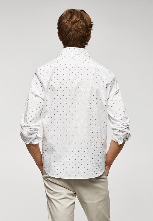 MANGO - Shirt arles - white