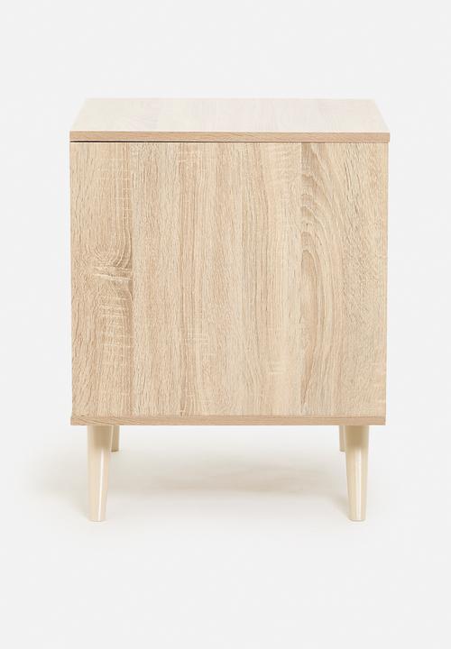 Sixth Floor - Cara bedside table - grey