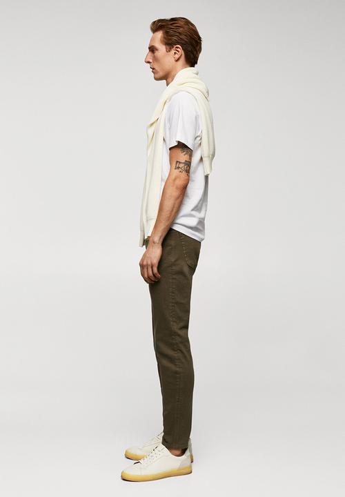 MANGO - Jeans billy - khaki