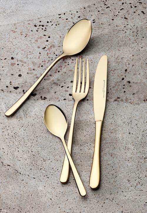 Maxwell & Williams - Leveson 24pce cutlery set - champagne