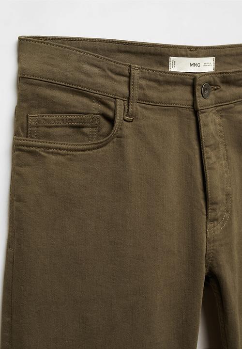 MANGO - Jeans billy - khaki