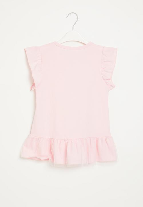 Pop Candy - Frill top - pink