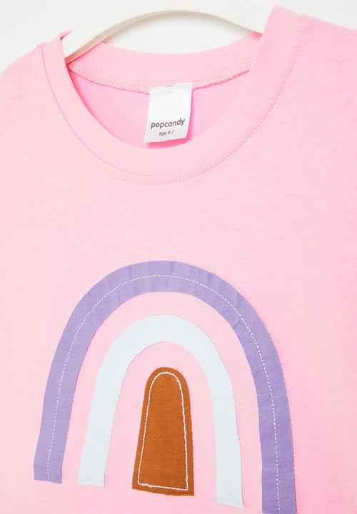 Pop Candy - Printed tee - pink
