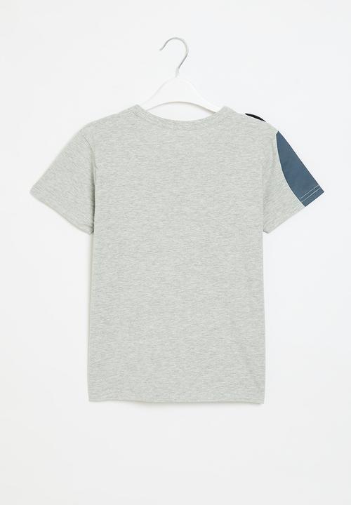 Pop Candy - Shark tee - grey