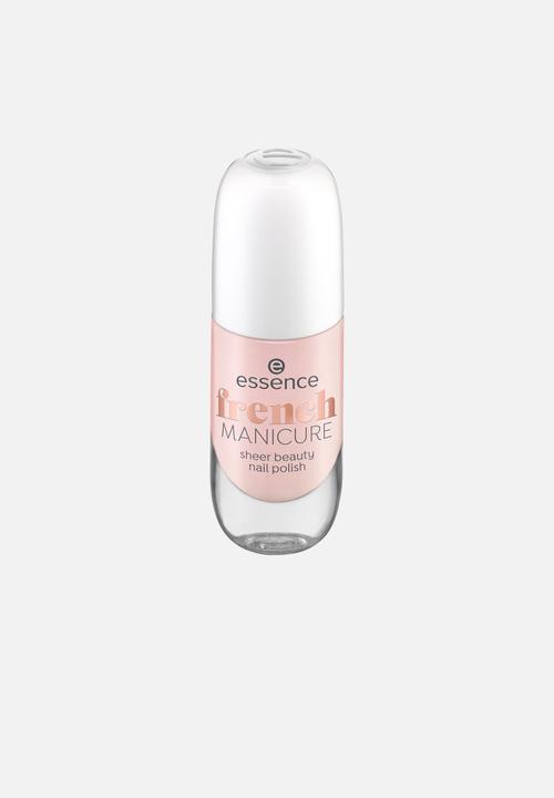 essence - French MANICURE sheer beauty nail polish 01