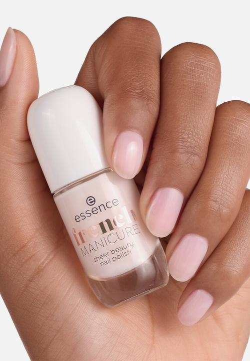 essence - French MANICURE sheer beauty nail polish 01