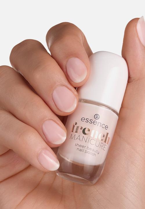 essence - French MANICURE sheer beauty nail polish 01