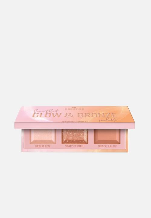 essence - Love that glow & bronze palette