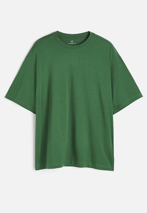 H&M - Relaxed fit T-shirt - green