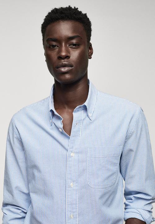 MANGO - Shirt kodak - navy