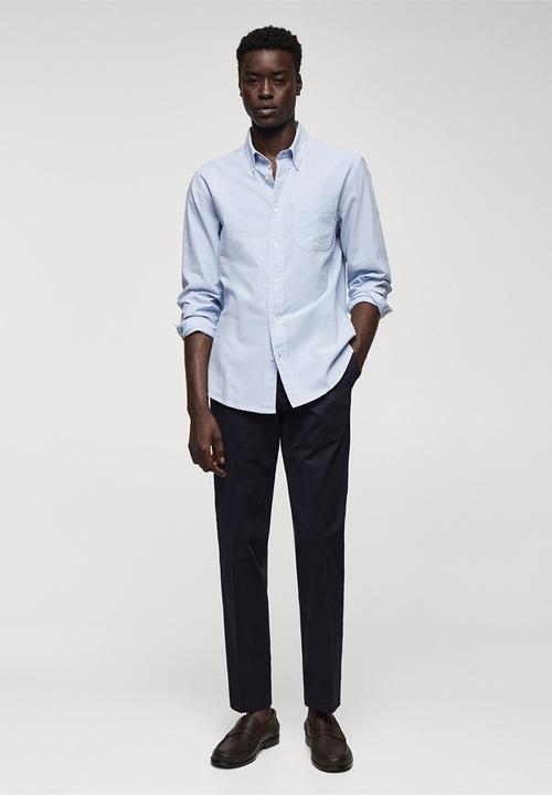 MANGO - Shirt kodak - navy