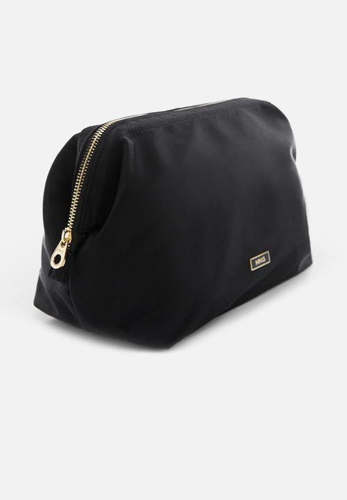 MANGO - Cosmetic bag tere - black