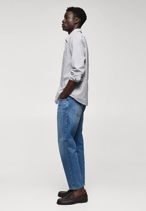 MANGO - Shirt kodak - grey