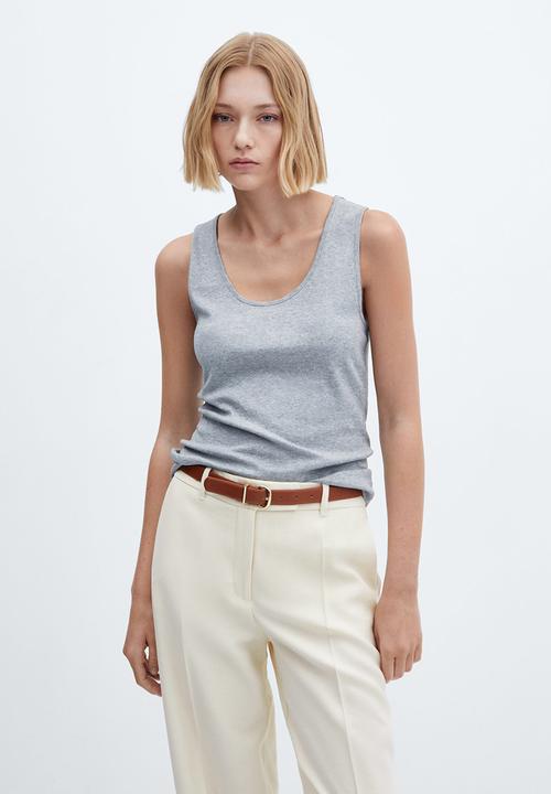 MANGO - Trousers carlos - light beige