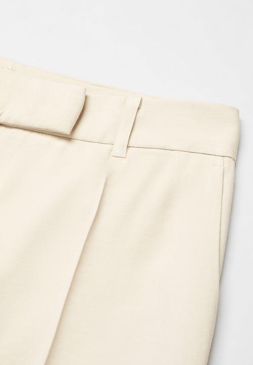 MANGO - Trousers carlos - light beige